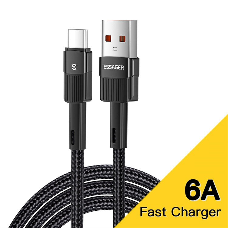 ESSAGER6A Super Fast Charge Mobile Phone Data Cable 66W