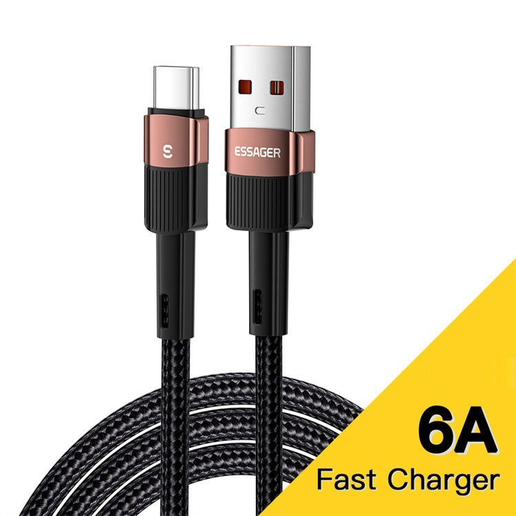ESSAGER6A Super Fast Charge Mobile Phone Data Cable 66W